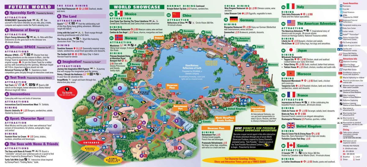EPCOT, Disney peta Dunia