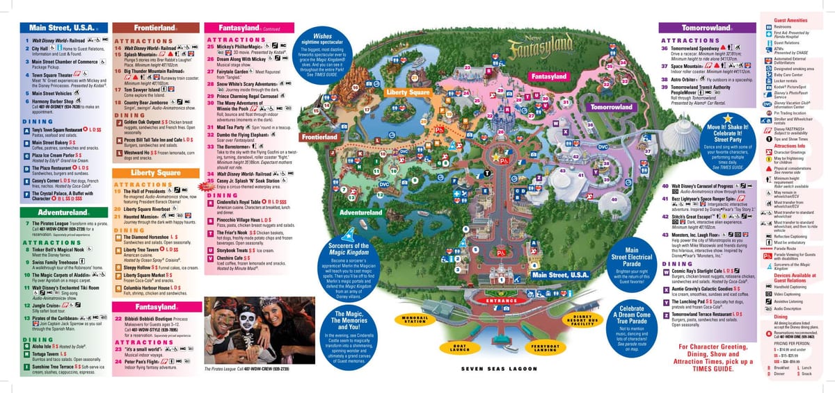 Disney peta Dunia Magic Kingdom
