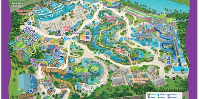 Peta dari Aquatica Orlando