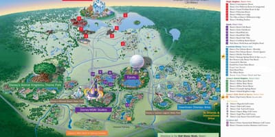 Peta dari Walt Disney World