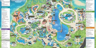 Peta dari Seaworld